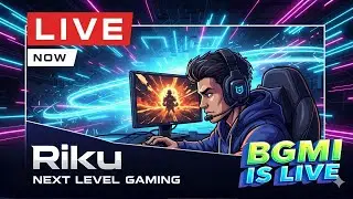 ⚡ BGMI LIVE | New Update Rank Push 🎮 | Riku Next Level Gaming