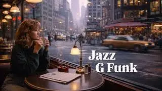Jazz G Funk Beat &mdash; Lonely Nights in New York (80s&ndash;90s Vibes) Instrumental #jazz #gfunk 