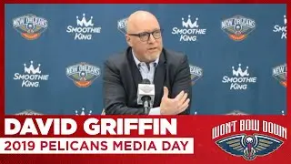 David Griffin from 2019 Pelicans Media Day | New Orleans Pelicans