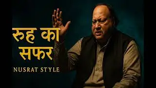 रूह का सफ़र | Moody Sufi Qawwali | Nusrat Style Soulful Song