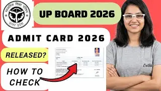 up board admit card 2026 | up board 10 12 hall ticket