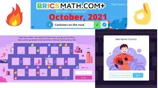 Canisters on the road solution - BRICSMATH 2021 trial round (2nd task)
