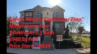 Gehan Homes Model Home Tour | $482K San Antonio Home Tour | Capri Floor Plan| Home Decor Inspiration