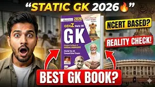 Kiran Institute Static GK की BOOK 📘 | SSC &bull; CET &bull;2026 | GENZ GK Review 🔥 Static GK की Tension खत्म ❌