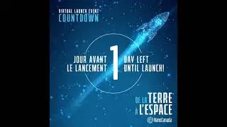From Earth to Space &ndash; Virtual Launch Countdown 1 day left!