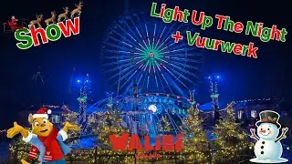 Show Light Up The Nights + Vuurwerk Bright Nights Walibi Holland 2025