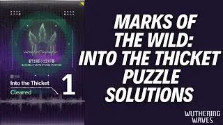 MARKS OF THE WILD: INTO THE THICKET PUZZLE SOLUTIONS - Wuthering Waves