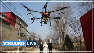 😯 Face au CORONAVIRUS, la Chine utilise des drones