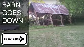Barn Demolition Entirely By Hand