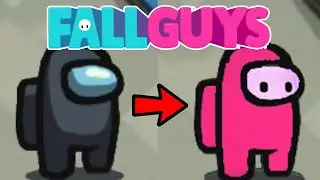 FALL GUYS Skin in Among Us...