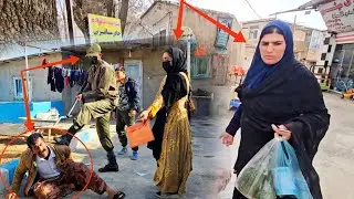 After continuous hardships, Fatima was able to go to the city and do some shopping for the house.