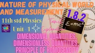Dimensional | formula | Dimensional | Quantities | Dimensionless | Quantities