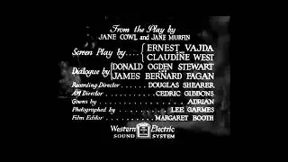 Smilin Through (1932) Title Sequence Metro Goldwyn Mayer Original Theatrical Print Recreation