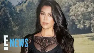 Kourtney Kardashian Bares Her Bottom in Cheeky Black Dress | E! News