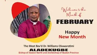 Archbishop's Monthly Blessing for February 