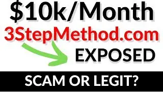 3StepMethod.com Review SCAM [RED FLAGS] Very Shady