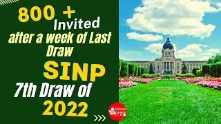 Saskatchewan PNP 2022 update | Another BIG Draw From SINP | 21 July