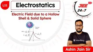 JEE Physics: Electrostatics L11 | JEE 24x7 | Ashin Jain Sir