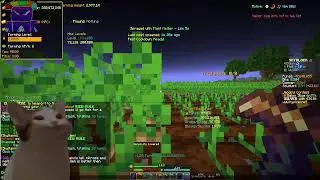 Farming with Nitroze and the gang (Hypixel Skyblock) *LIVE*