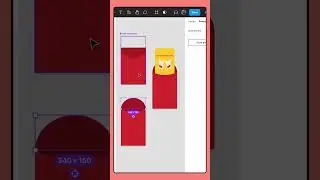 Making red envelopes in Figma! #shorts
