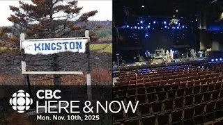 Here & Now, Monday, Nov. 10, 2025 l Live from the JAG, ahead of the N.L. wildfire benefit concert