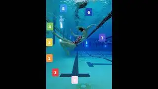 UNDERWATER GYMNASTICS and FLEXIBILITY CHALLENGE 😱 Acrobatics stretch #shorts