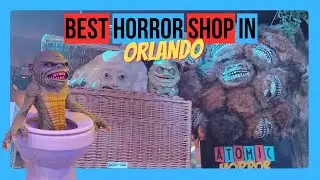 Come With Me to Atomic Horror | Orlando's Best Horror Shop!