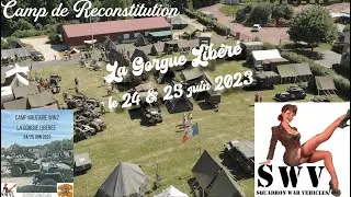 Camp de RECONSTITUTION WW2 : La Gorgue Libéré 2023