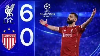 Liverpool 6-0 Qarabag FK &ndash; Highlights | Reds Go Top 4 | Champions League 
