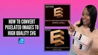 Convert Pixelated images to SVG using Affinity Designer 2