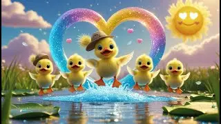 🦆 Five Little Ducklings New Home! Quack & Splash Adventure 🏡