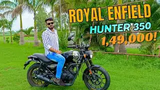 Royal Enfield Hunter 350 || Only 1,49,000 ||New bullet😱#newbullet#bullet#hunter#hunter350#350