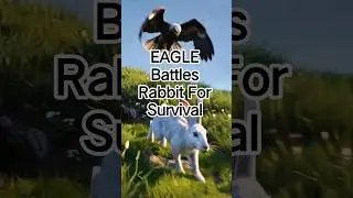 EAGLE Battles Rabbit For Survival