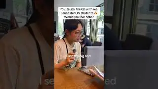 Quick Fire Q&A 🎤 Real Lancaster Uni Students on CityBlock Life | Ensuite Rooms + Student Housing