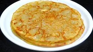 Eggless Sweet Pancake with Leftover Sugar Syrup-Meetha Cheela-Easy and Quick Meetha Cheela Recipe