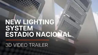 3D Trailer &mdash; New Lighting of Estadio Nacional (Enel X + Signify)
