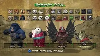 Kung Fu Panda: Showdown of Legendary Legends...gorilla soldier, mei mei, armored li, master croc