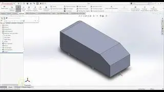 Моделирование тела Ахмеда в Solidworks || Дизайн автомобиля в Solidworks.