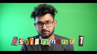 My 1st ever video edited in Premiere pro | ASSIGNMENT - 1 | C12 | Paul Miracle | @TharunSpeaks 