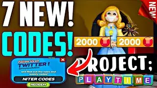 *NEW*ALL WORKING CODES FOR PROJECT PLAYTIME MULTIPLAYER - ROBLOX CODES 2024