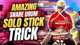 AMAZING SNARE DRUM SOLO STICK TRICK - Learn How to Do It Quick!