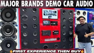 FIRST IN NORTH INDIA | DEMO CAR AUDIO | MUSWAY, DB DRIVE, AUDIO CIRCLE, HERTZ, HARMAN KARDON & MORE