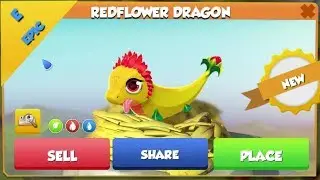 REDFLOWER DRAGON Hatching! Little Banana Baby! - DML #656