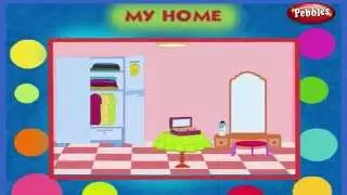 My Home | Pre School Basics for Kids | Basic English Grammar for Children