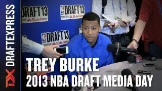 Trey Burke - 2013 NBA Draft Media Day Interview