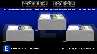 1-Phase Buck/Boost Step-Up Transformer - 208V Primary - 230V Secondary - 41.67 Amps - 50/60Hz