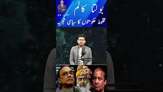 Political experience of coalition governments | Hamza Niazi | Pakistan Nation Times |