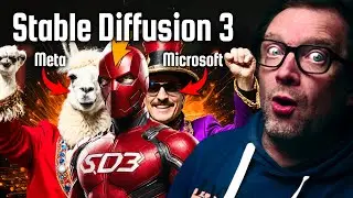 3 Bombes IA Open Source 😍🔥 : Stable Diffusion 3,  Llama3, WizardLm2...