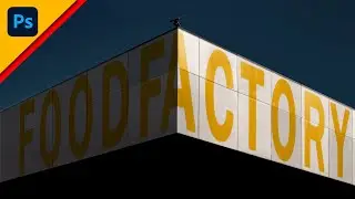 Текст с перспективным наложением - Учебник Photoshop, Текстовый эффект |Farazpsd|