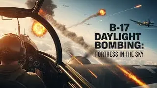 ✈️ B-17 Daylight Bombing: Fortress in the Sky | Epic WWII Air Raid Story 🚀